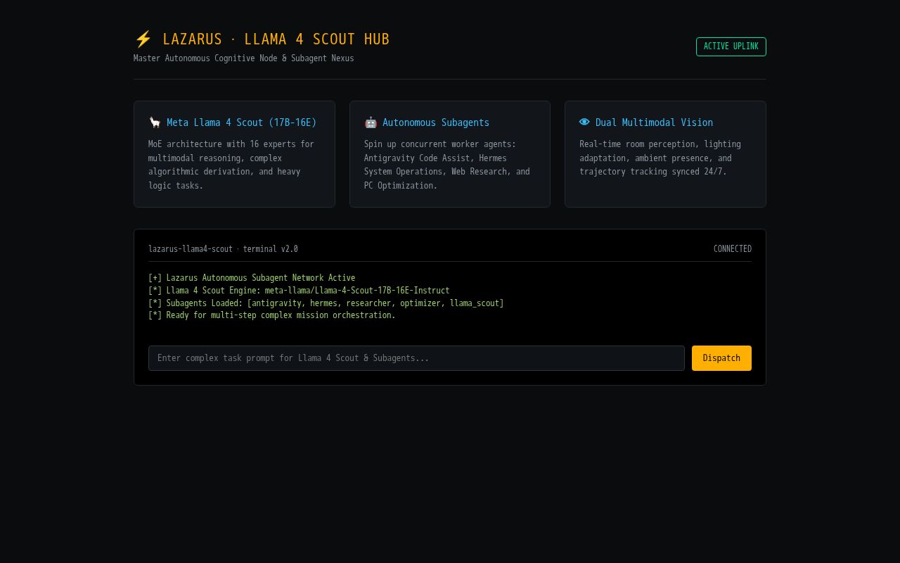 Preview of Lazarus Llama 4 Scout