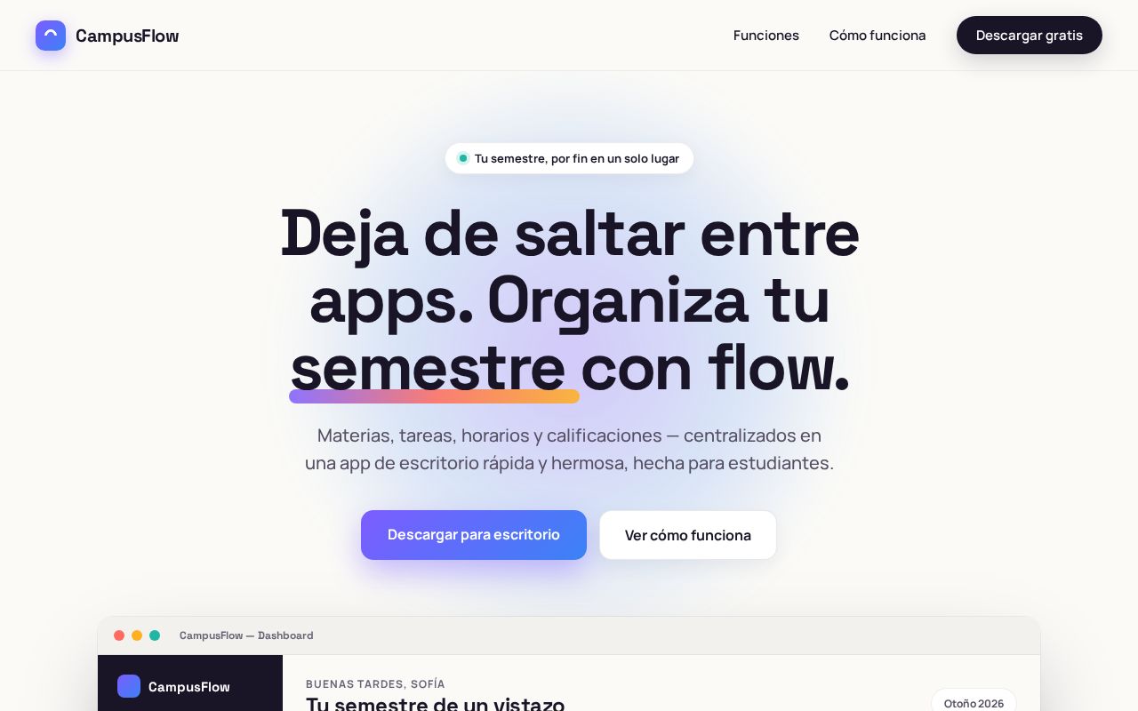 Preview of CampusFlow