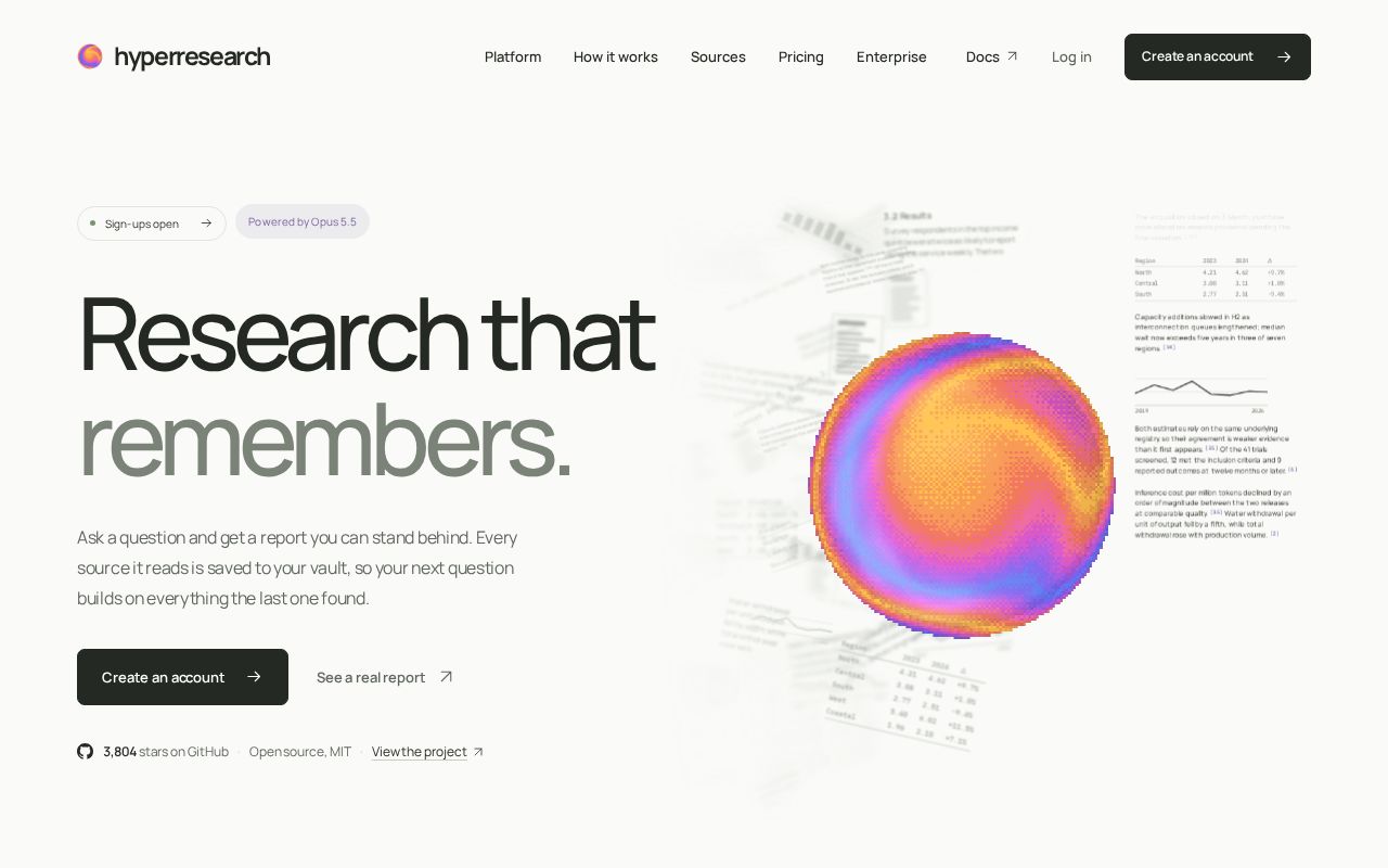 Preview of Hyperresearch