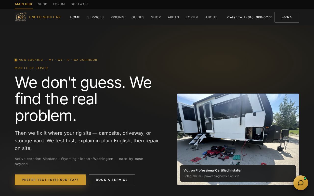Preview of United Mobile Rv