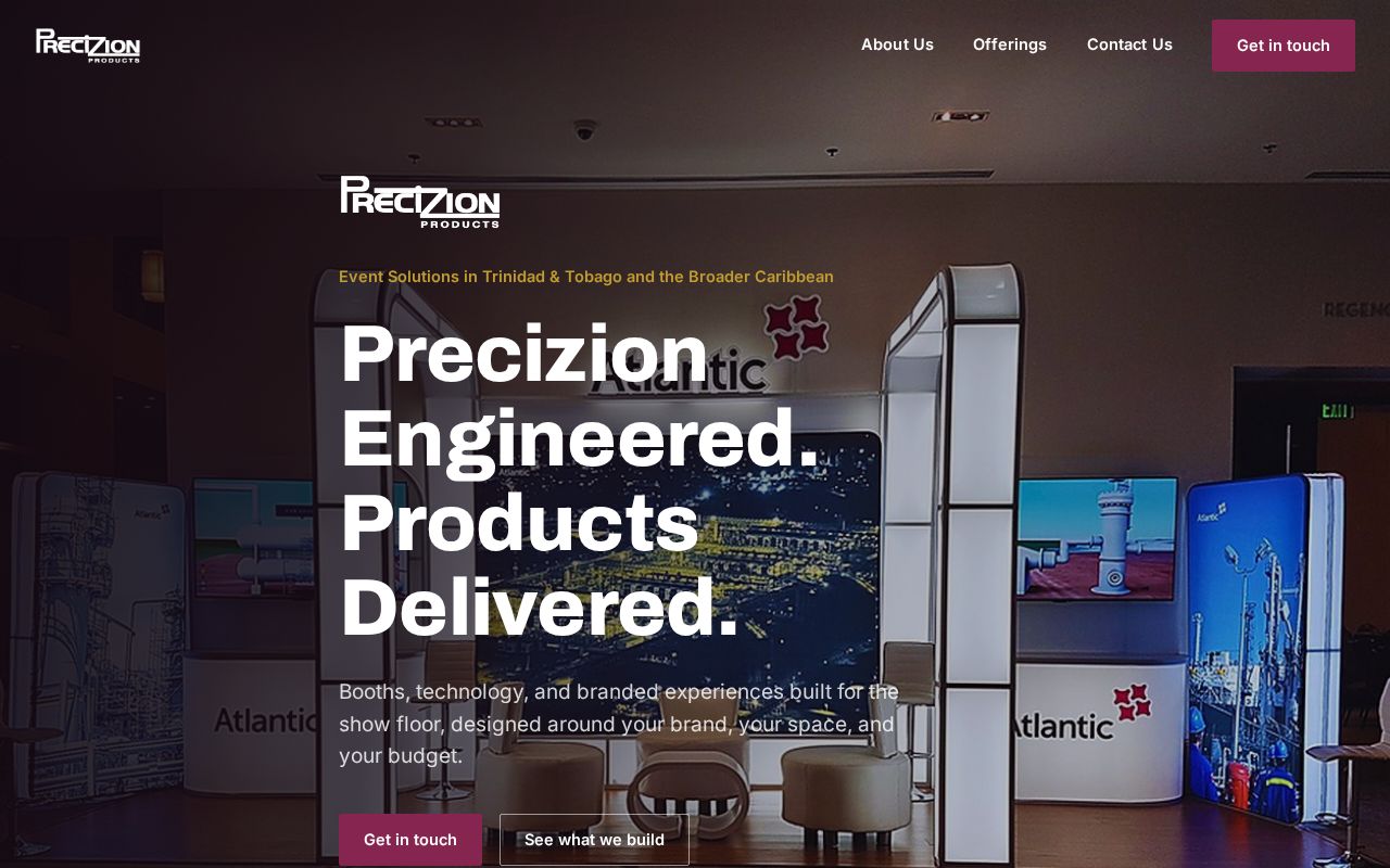 Preview of Precizion Website