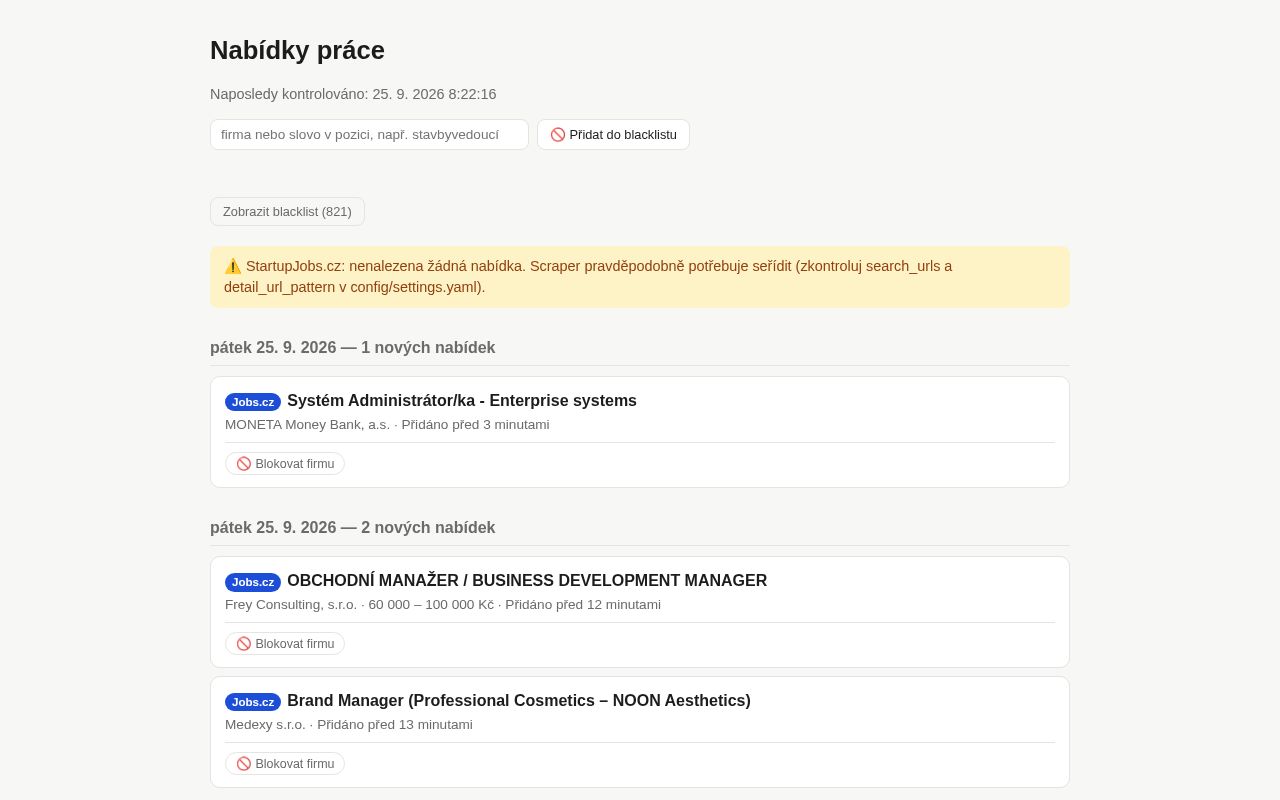 Preview of Job Seek Filtr