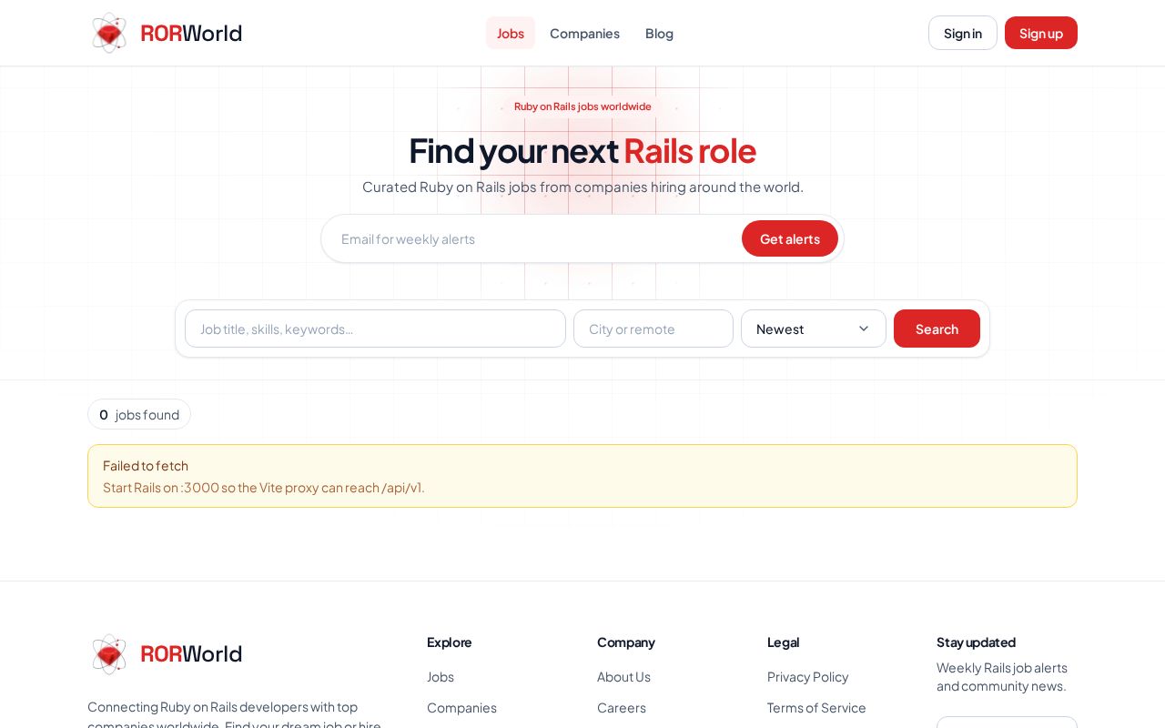 Preview of Ror India Web