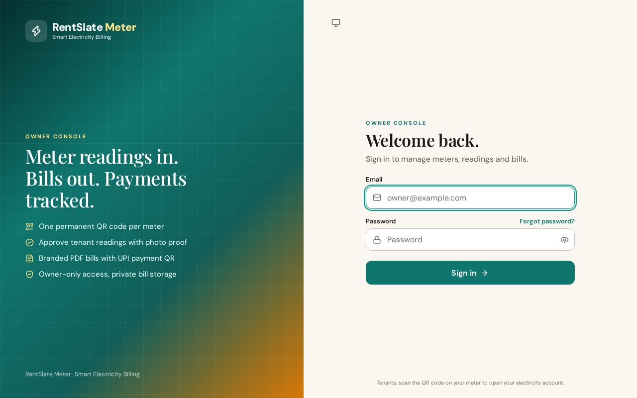 Preview of RentSlateMeter