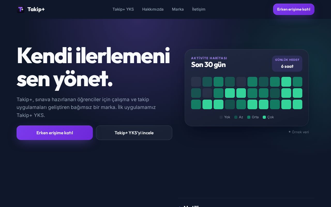 Preview of Takipplus Site