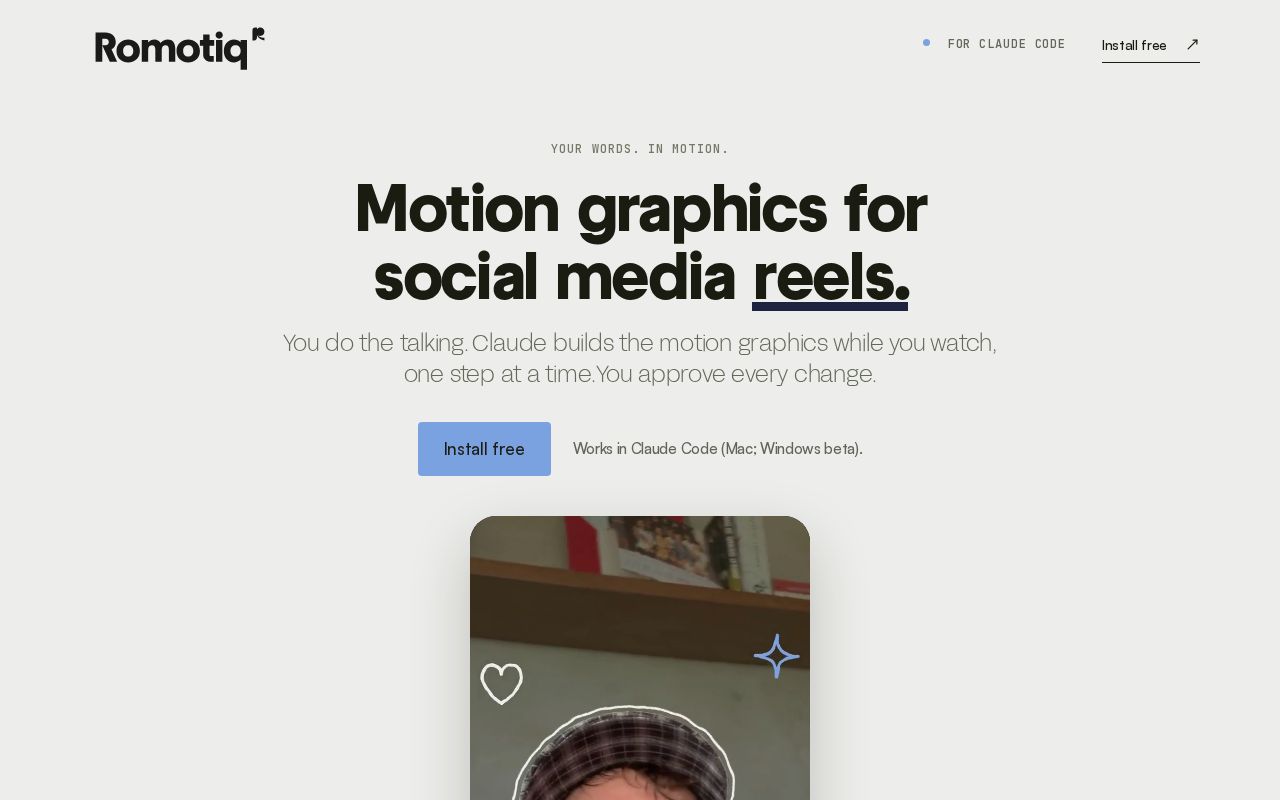 Preview of Romotiq