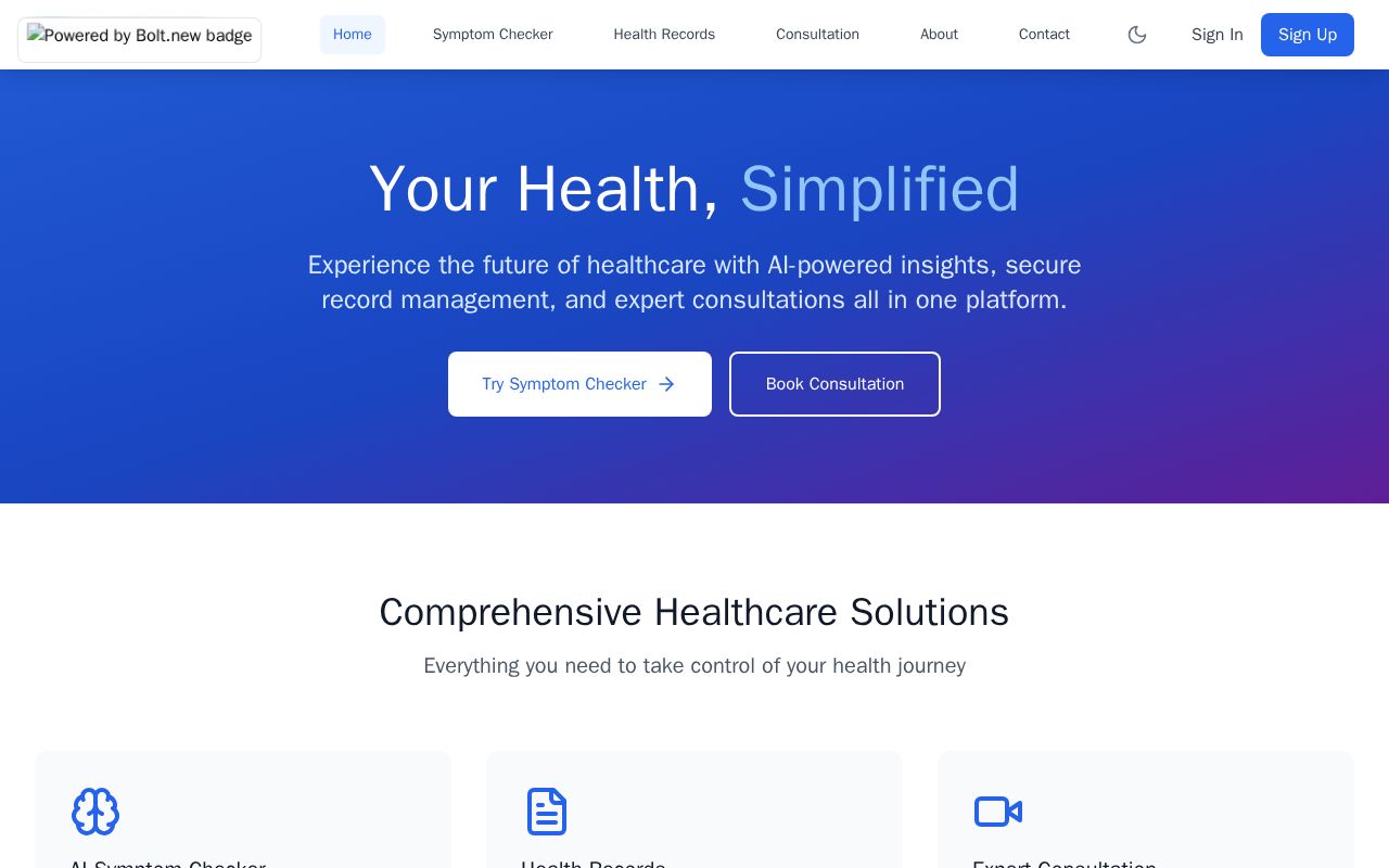 Preview of Saathi Health