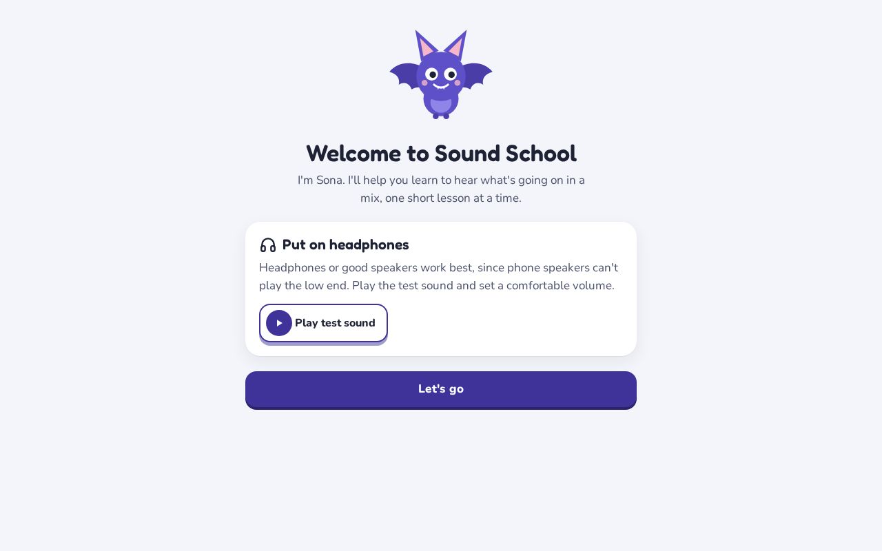 Preview of Sound School