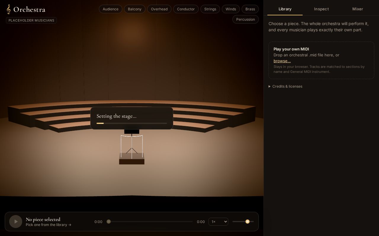 Preview of Classical Music Simulator