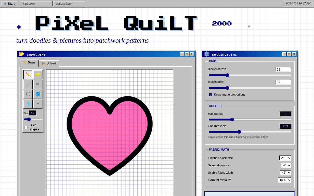Preview of Pixel Quilt 2000