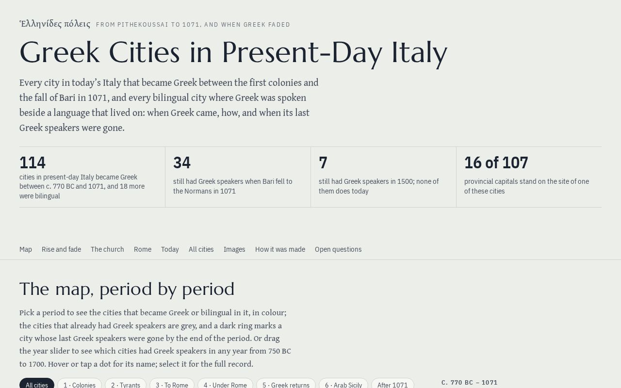 Preview of Greek Cities Italy