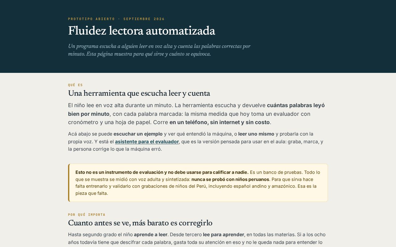 Preview of Fluidez Lectora Demo