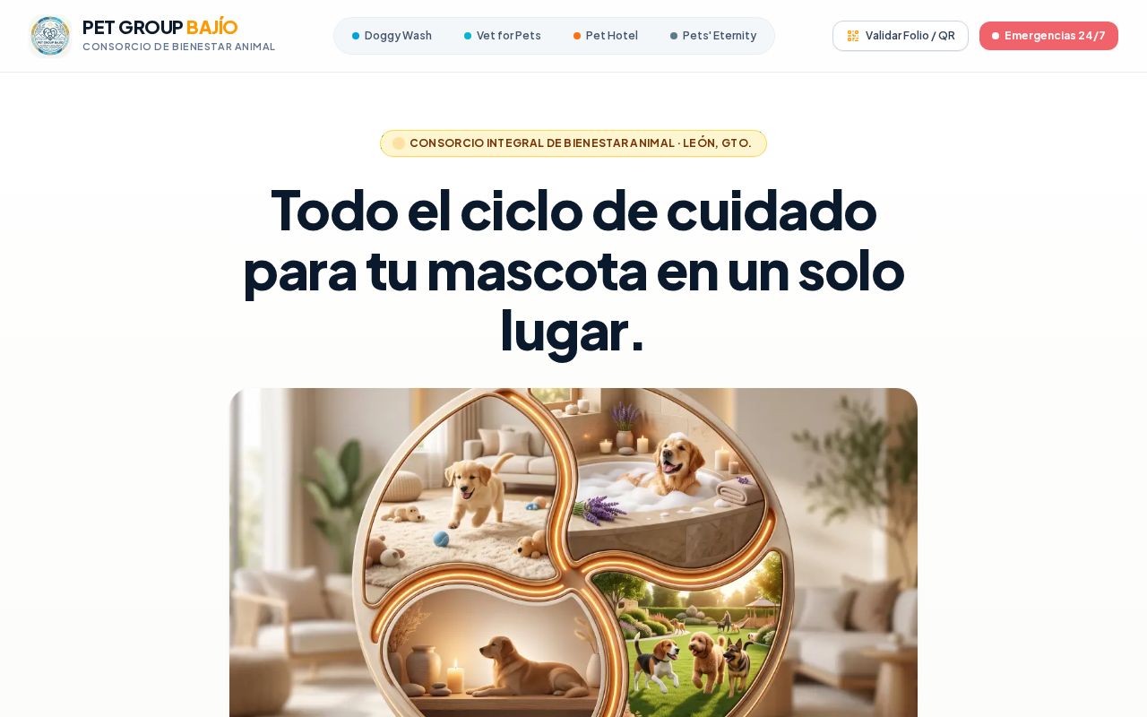 Preview of Petgroupbajio Web