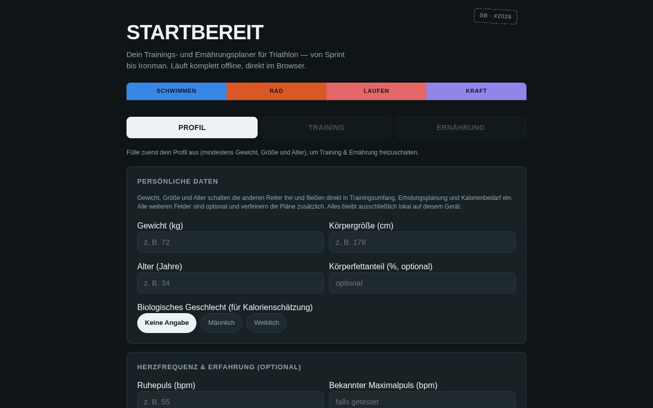 Preview of Startbereit