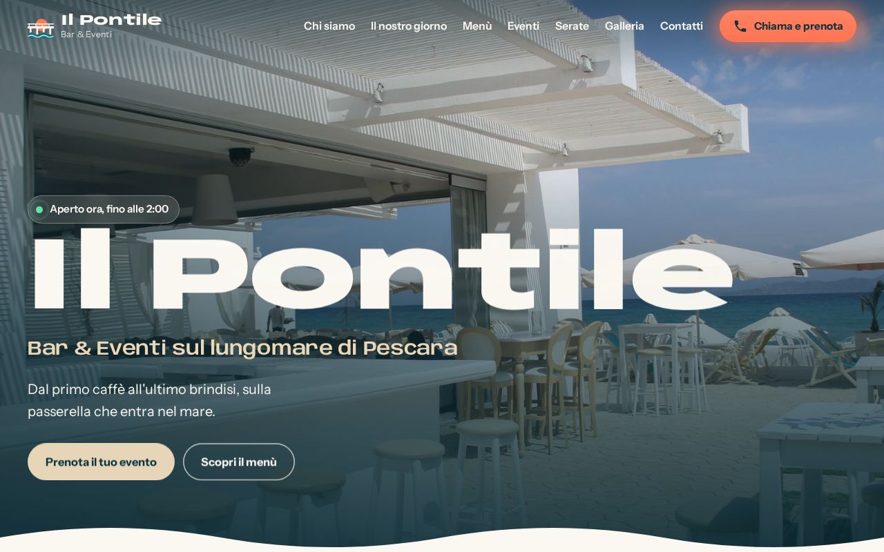 Preview of Bozza Bar Il Pontile