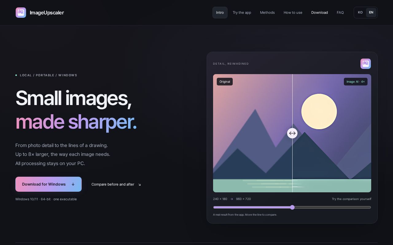 Preview of ImageUpscaler