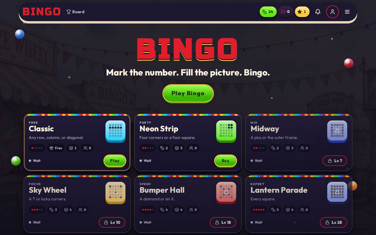 Preview of Bingo