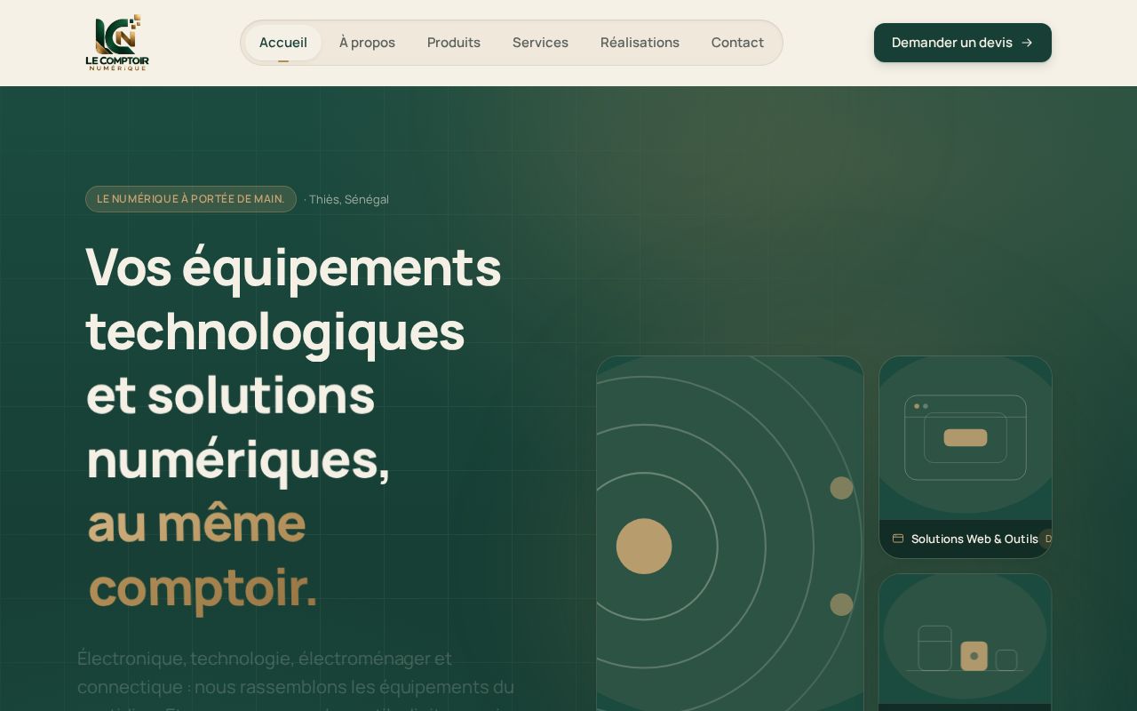Preview of Le Comptoir Numerique