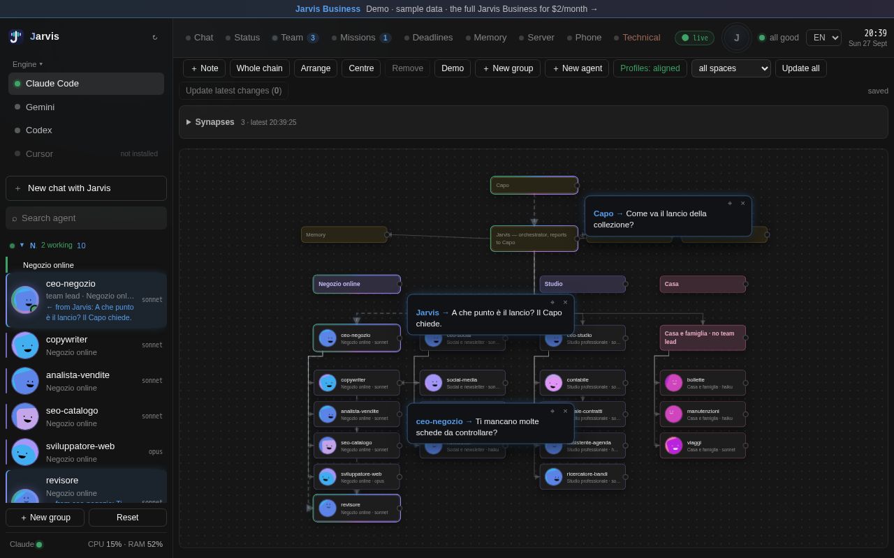 Preview of Jarvis Demo