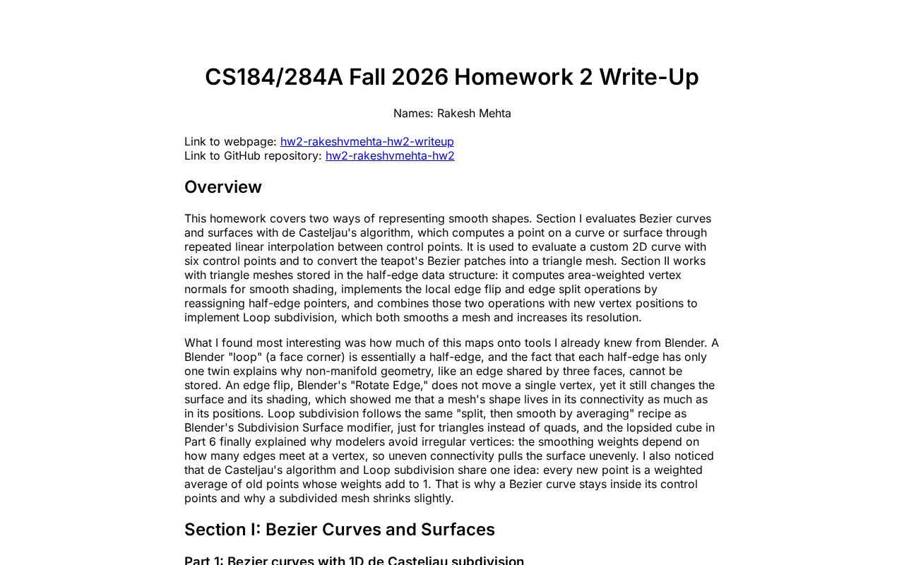 Preview of Hw2 Rakeshvmehta Hw2 Writeup