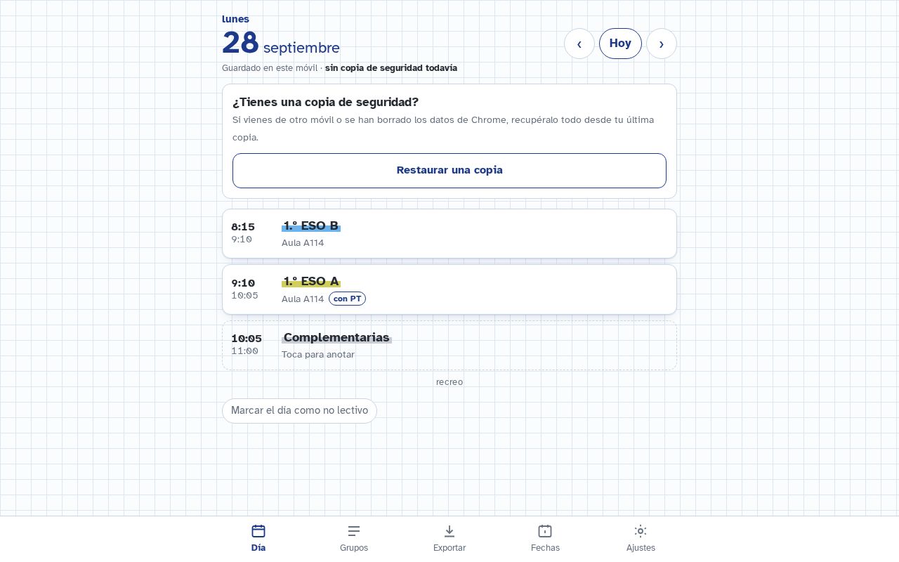 Preview of Cuaderno De Aula