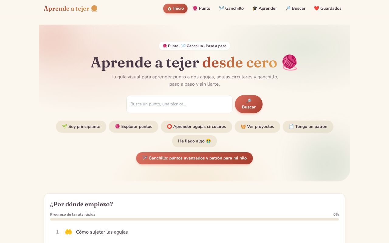 Preview of Aprende A Tejer