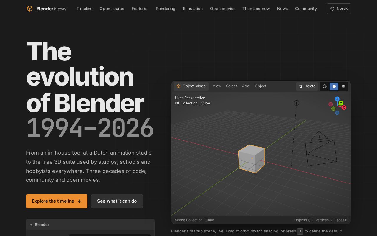 Preview of Blender