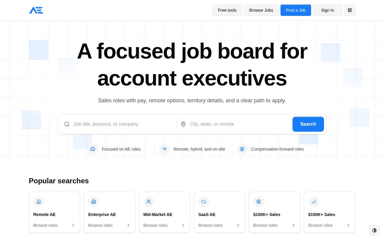 Preview of Account Executive Jobs