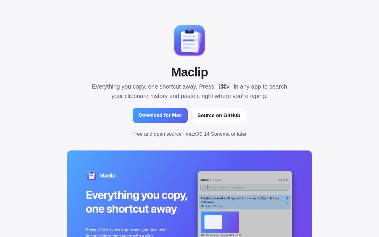 Preview of Maclip