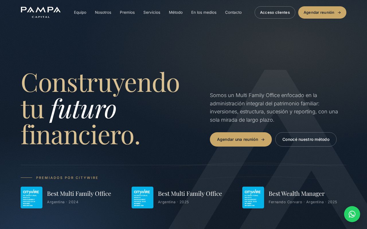 Preview of Pampa Capital Github Io