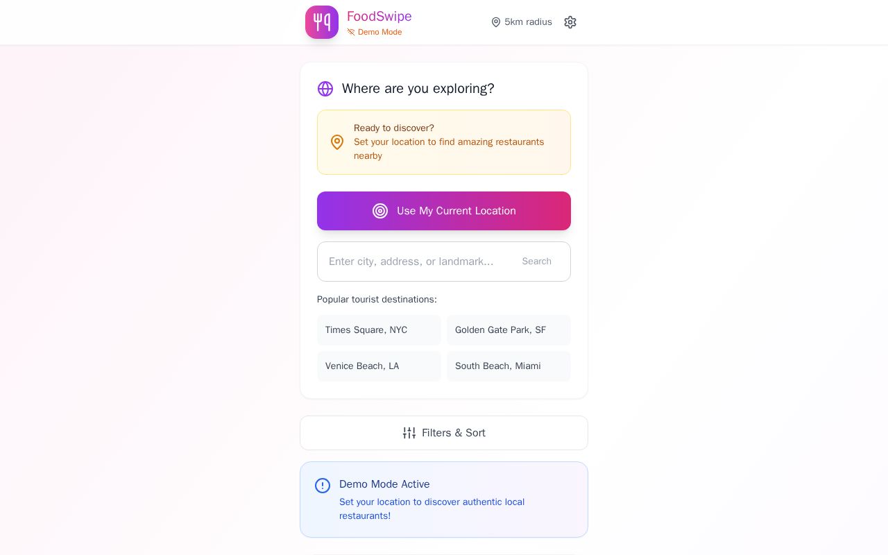 Preview of FOODSWIPE