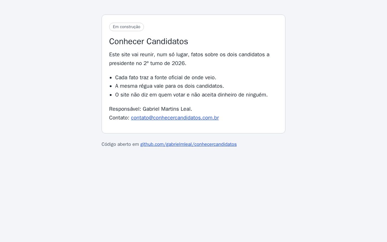 Preview of Conhecercandidatos