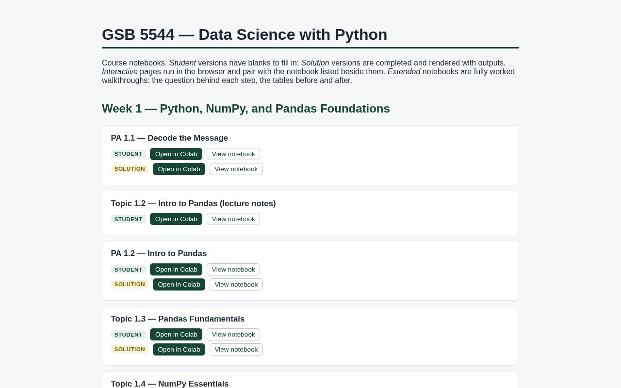 Preview of Gsb5544 Instructor Learn Prep
