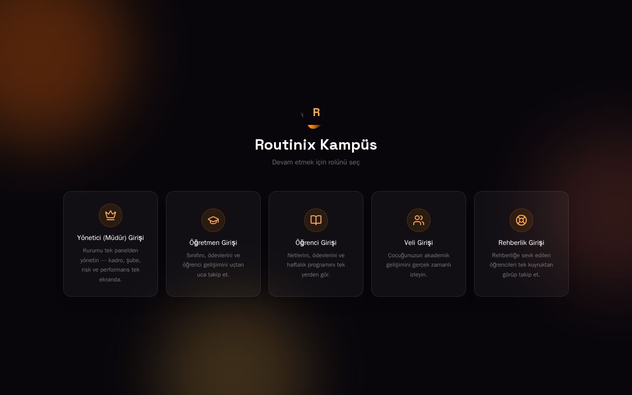 Preview of Routinix Campus