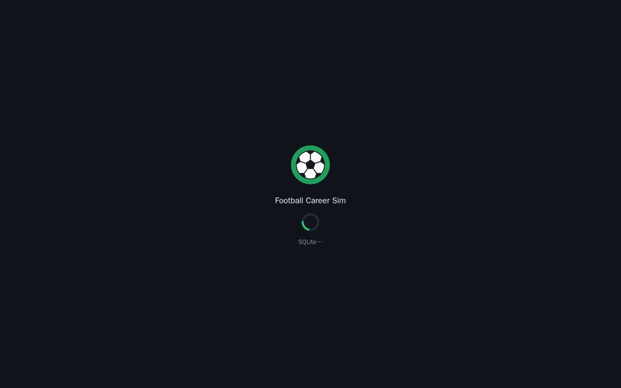 Preview of FootballCareerSimulator