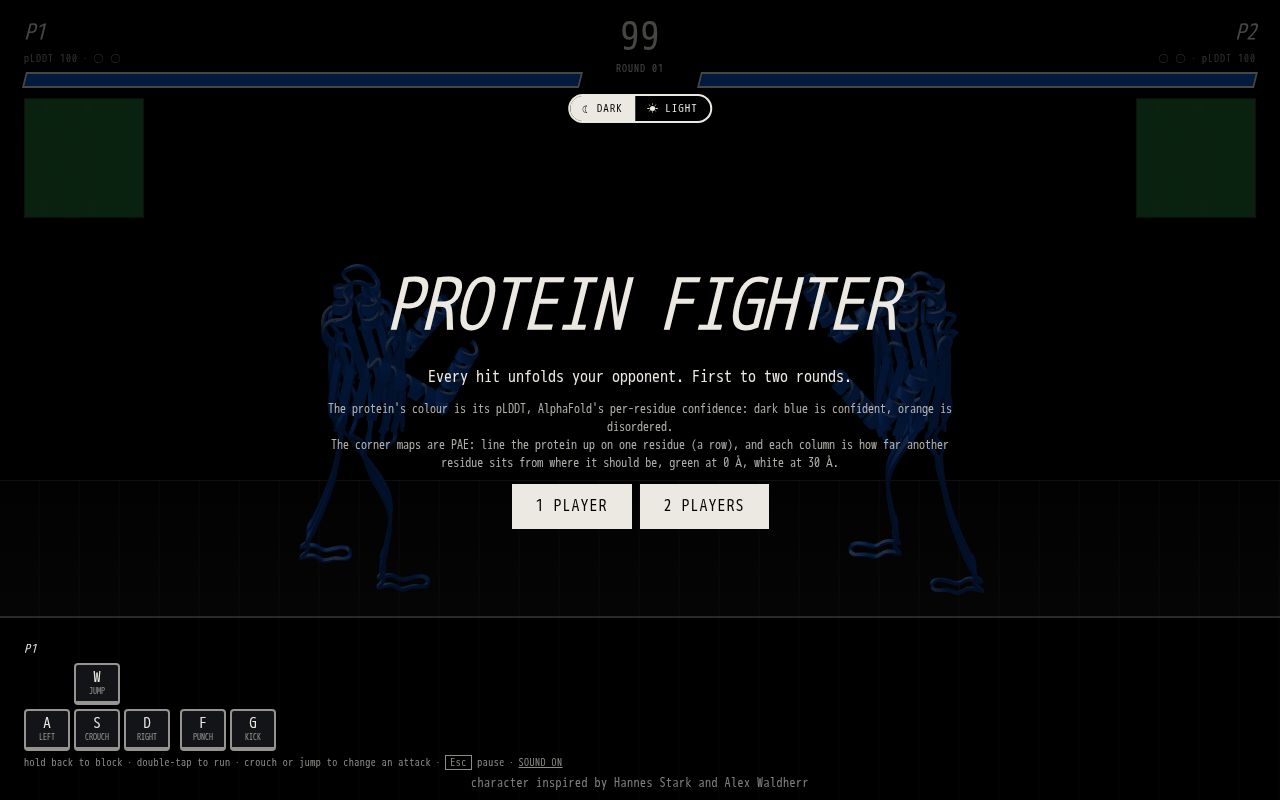 Preview of Protein Fighter