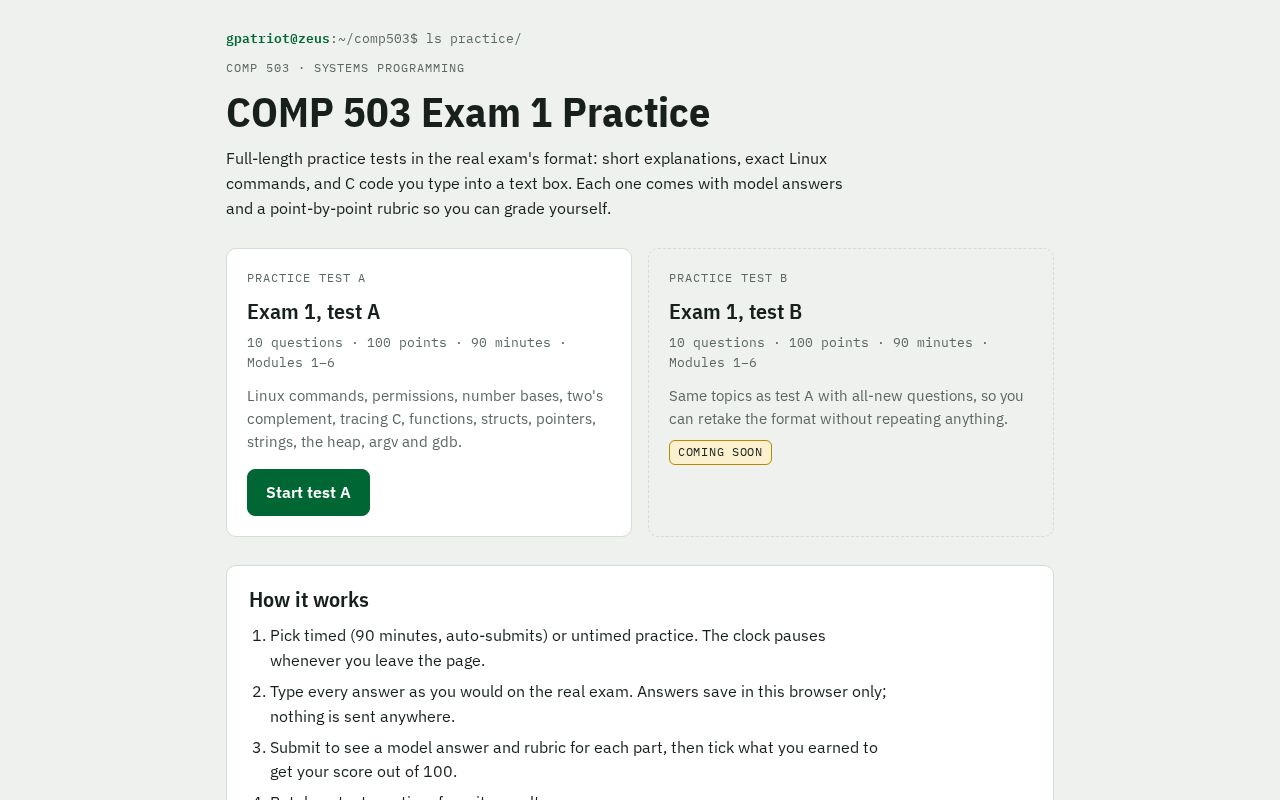 Preview of 503prep