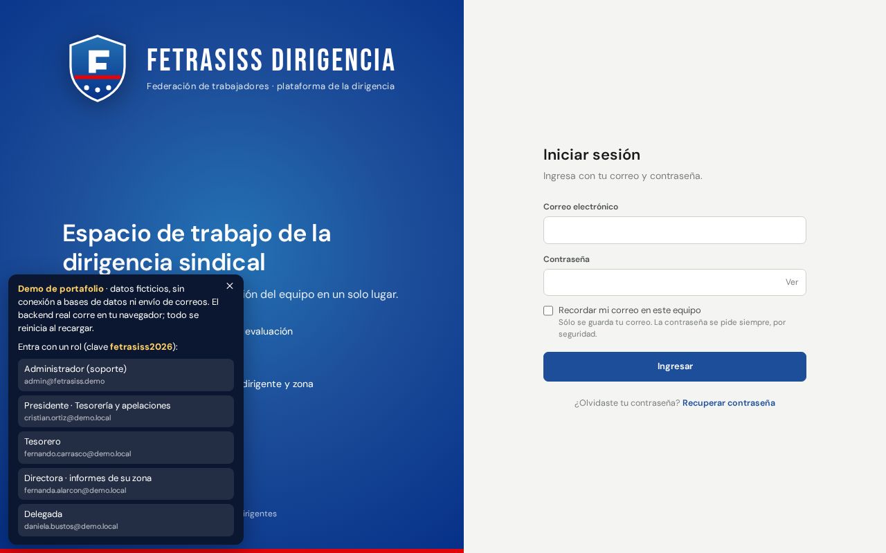 Preview of Fetrasiss Dirigencia