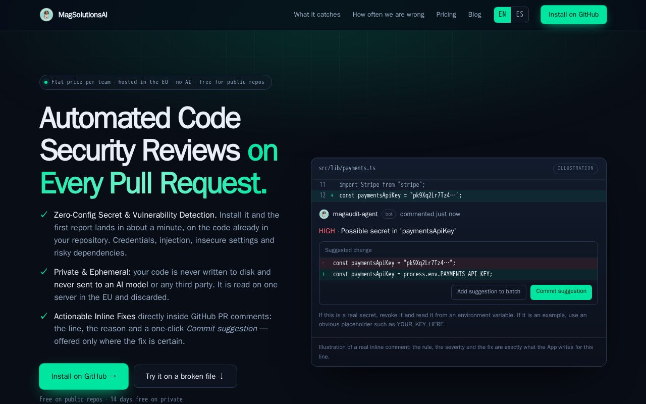Preview of Dependency Check