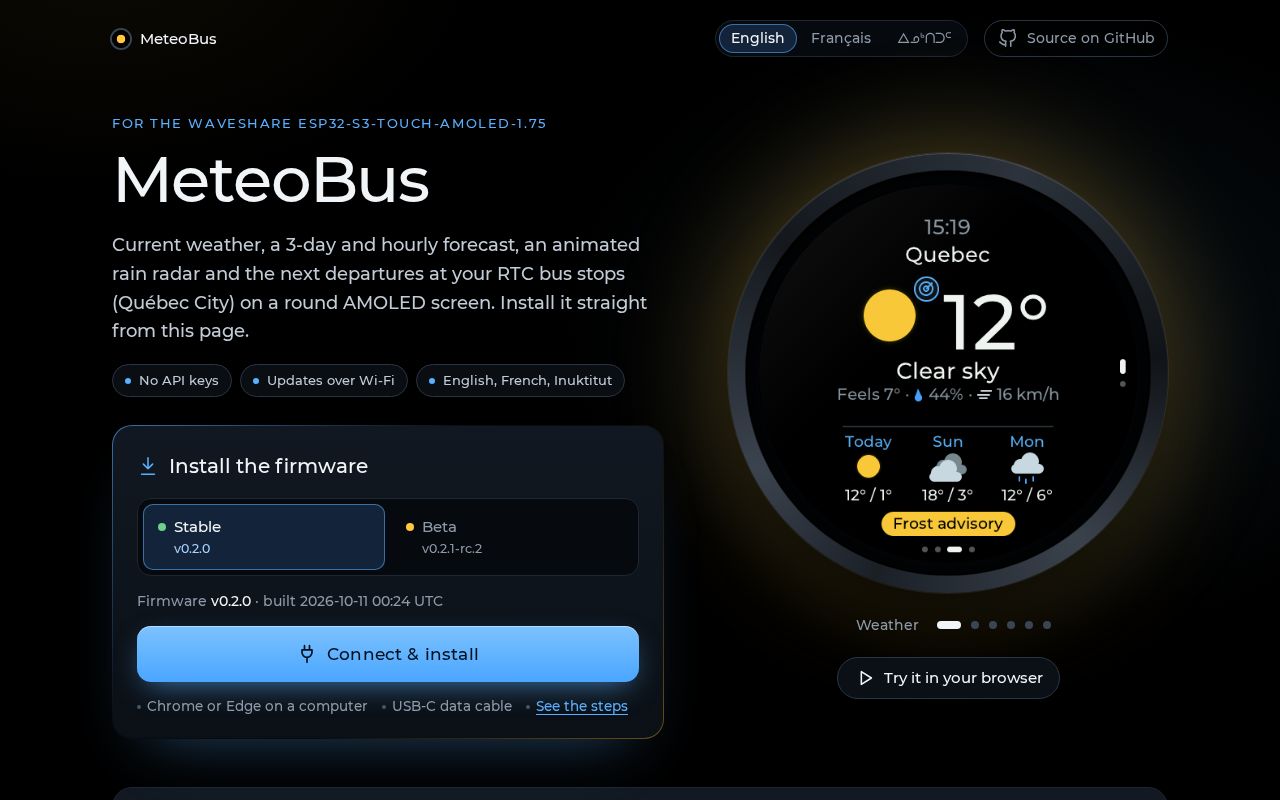 Preview of Esp32 S3 Meteobus