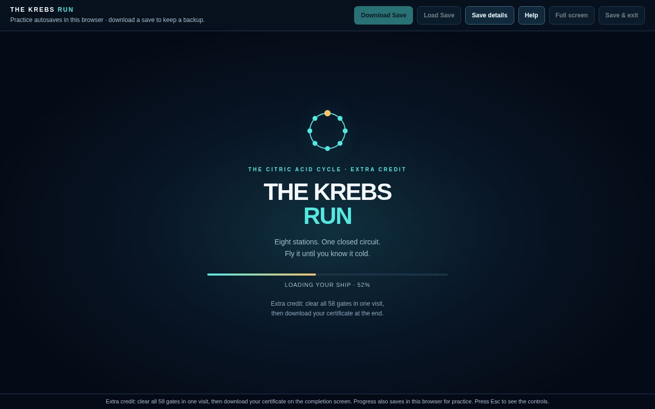 Preview of Krebs Run Play