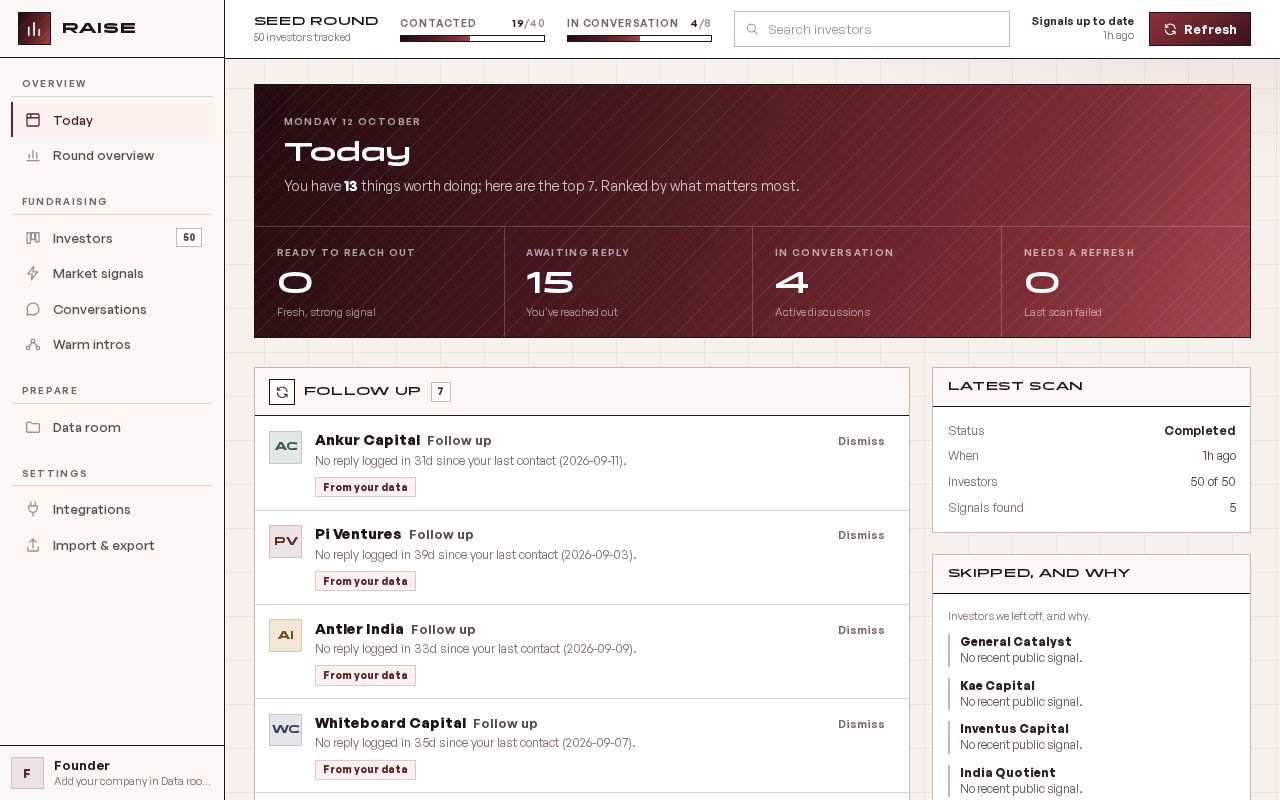 Preview of Vc Pipeline Intelligence