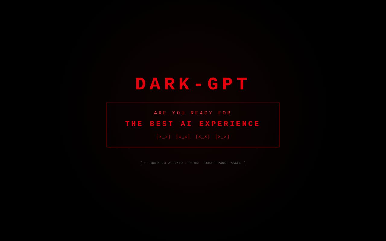 Preview of Dark-GPT
