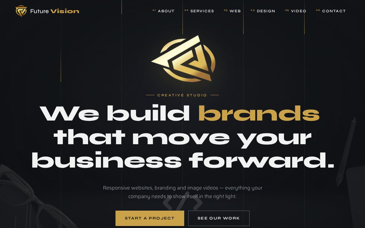Preview of Creative Agency Template