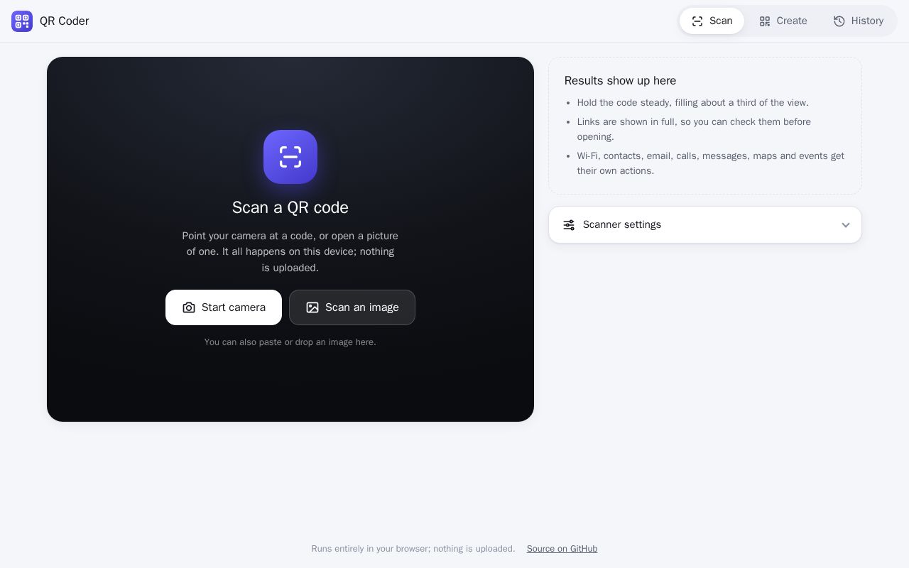 Preview of Qr Coder