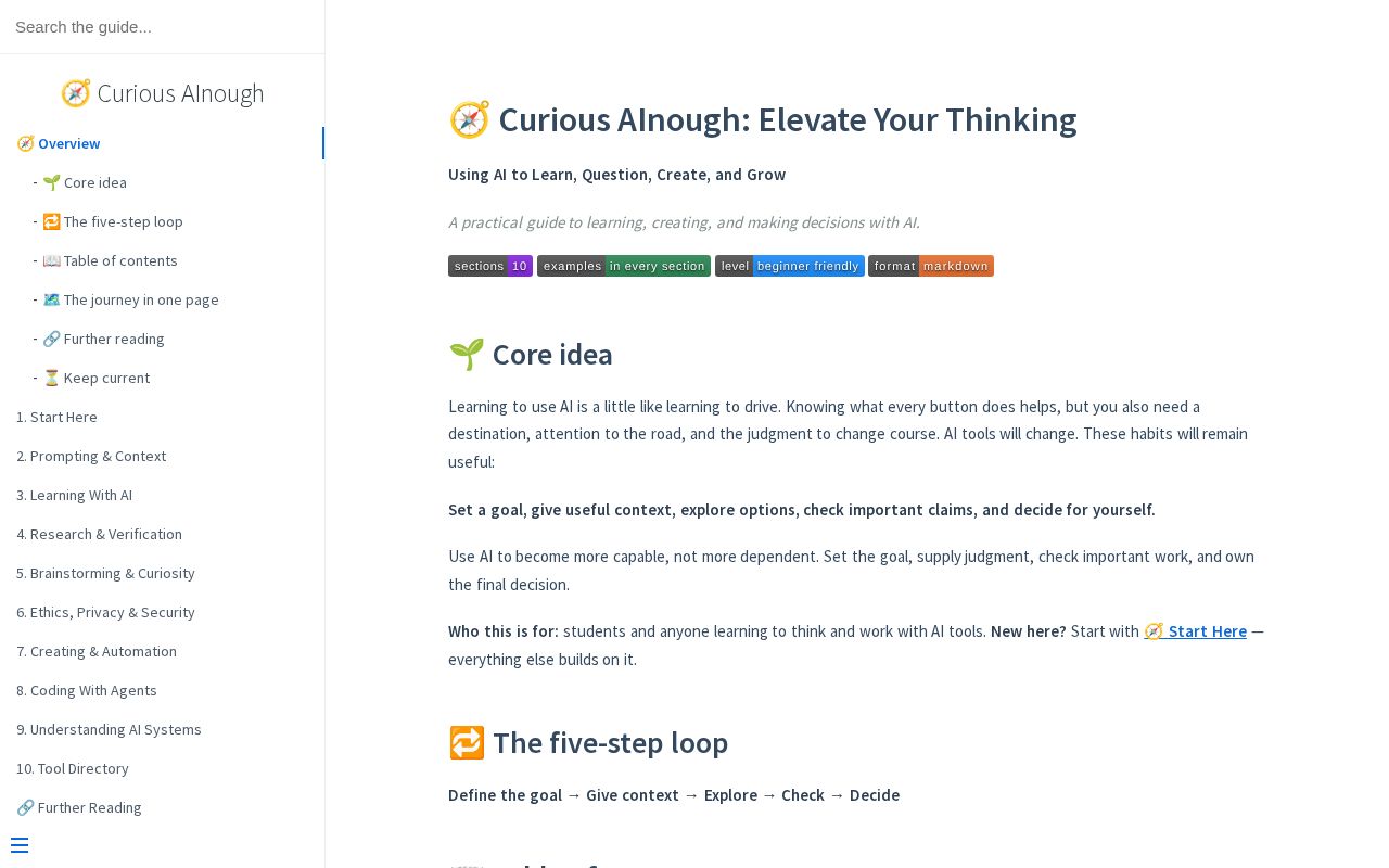 Preview of Curious AInough