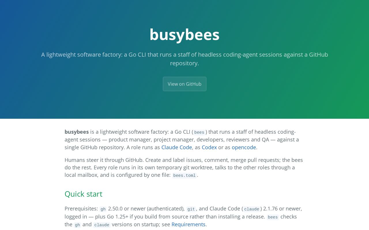 Preview of Busybees