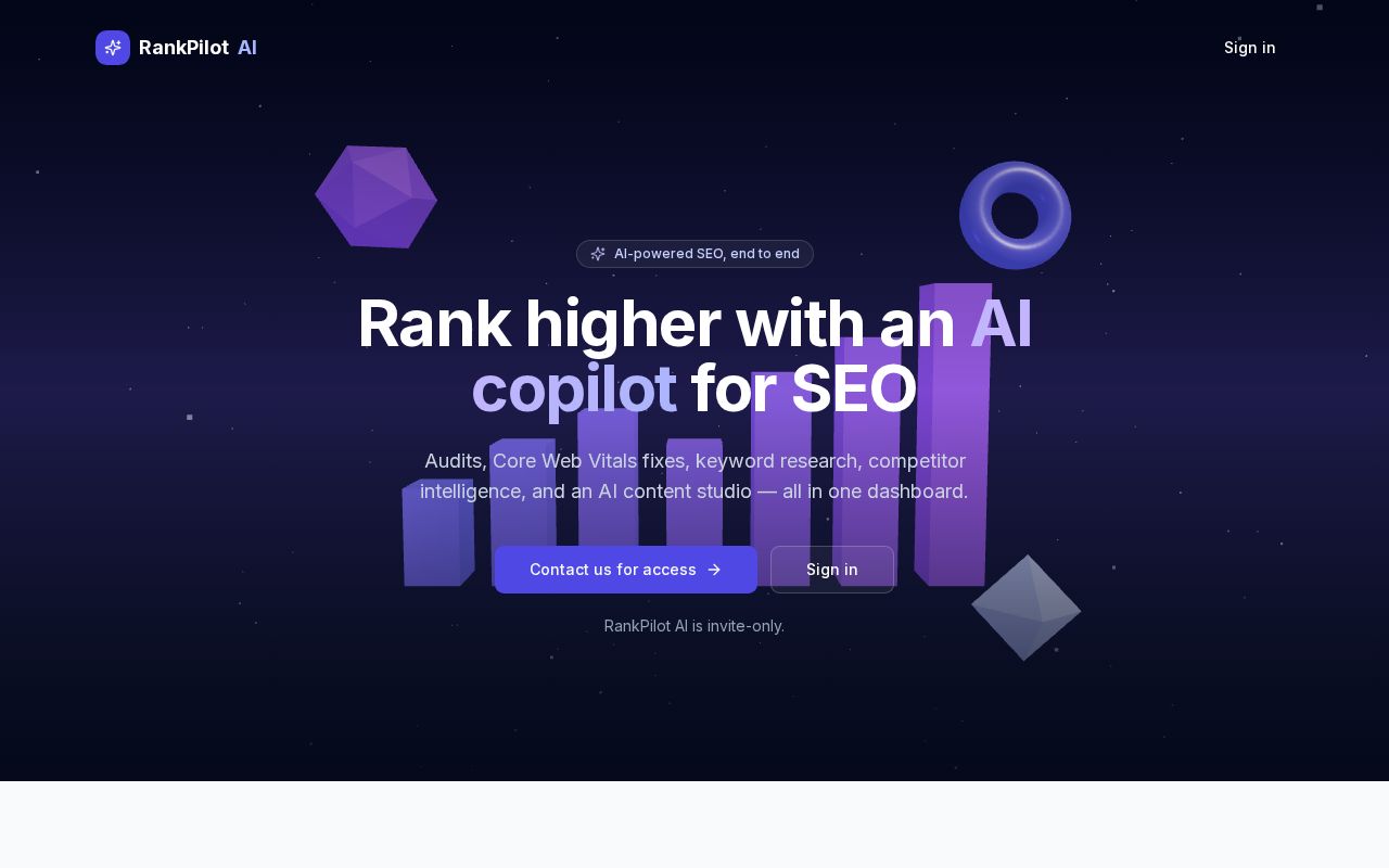 Preview of SEO Tool