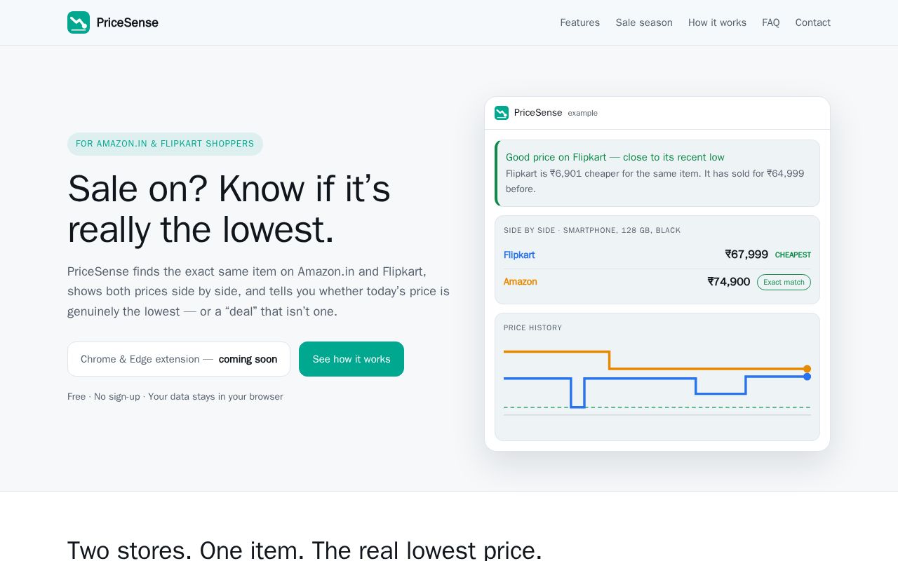 Preview of Pricesense