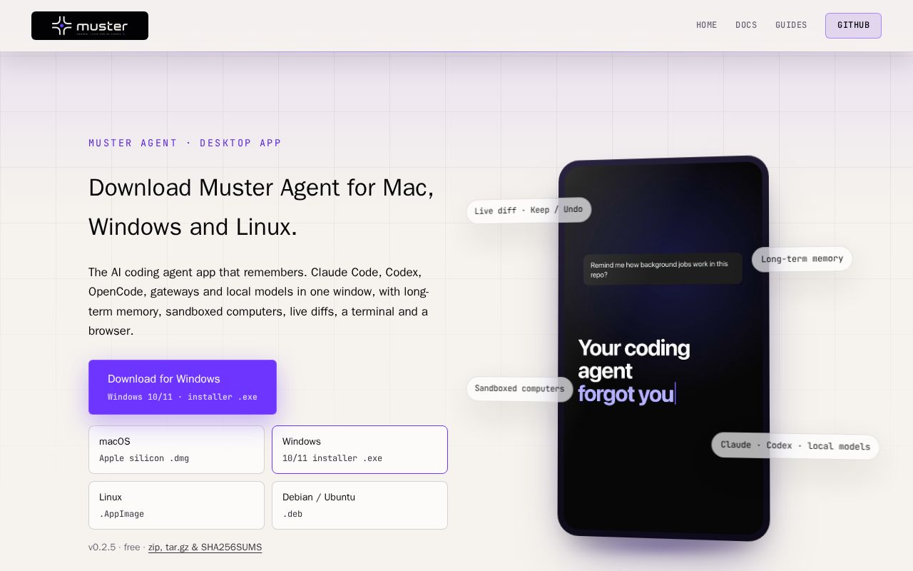 Preview of Muster Code